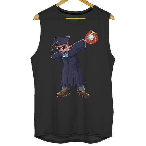Cute Dabbing Kid Elementary School Graduation Baseball Unisex Tank Top - Best Gift Smart