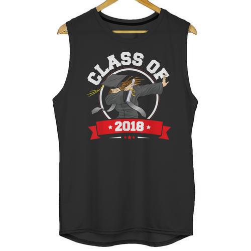 Dabbing Graduation Class Of 2018 Women Unisex Tank Top - Best Gift Smart