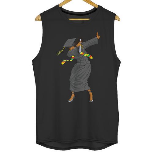 Dabbing Graduation Class Of 2025 Women History Month Unisex Tank Top - Best Gift Smart
