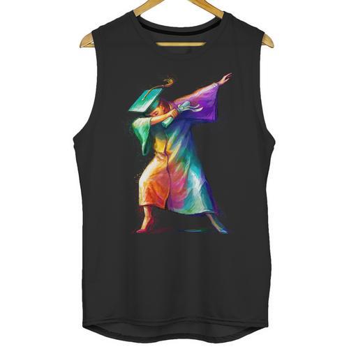 Dabbing Graduation Women Unisex Tank Top - Best Gift Smart