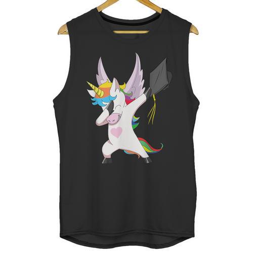 Dabbing Unicorn Graduation Class Of 2019 Women Unisex Tank Top - Best Gift Smart