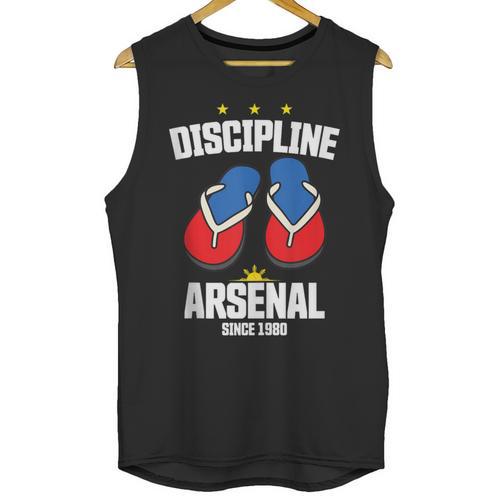 Discipline Arsenal Pinoy Nostalgia Filipino Tsinelas Unisex Tank Top - Figerry