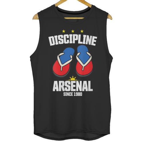 Discipline Arsenal Pinoy Nostalgia Filipino Tsinelas Unisex Tank Top - Figerry
