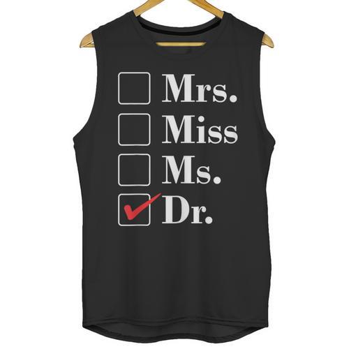 Doctor Graduation Honorific Titles List Unisex Tank Top - Best Gift Smart