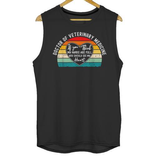 Doctor Of Veterinary Medicine DVM Graduation Appreciation Unisex Tank Top - Best Gift Smart
