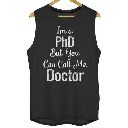 For Doctors PhD Graduation Tee Unisex Tank Top - Best Gift Smart