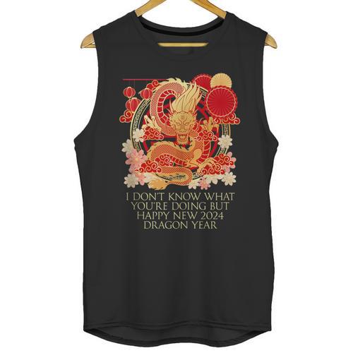 I Dont Know What Youre Doing Chinese New Year Introvert Unisex Tank Top - Raresse