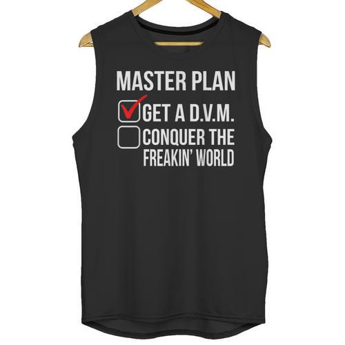 DVM Veterinarian Graduation Doctor Veterinary Medicine Unisex Tank Top - Best Gift Smart