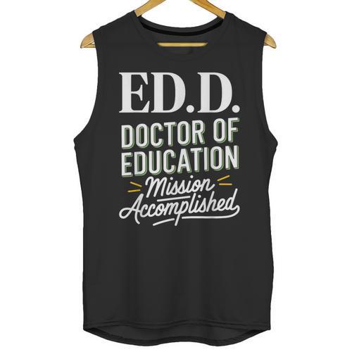 EdD Doctor Of Education Graduation For Doctoral Degree Unisex Tank Top - Best Gift Smart