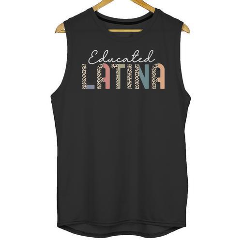 Educated Latina Proud Graduate Latinas Pride Graduation Unisex Tank Top - Best Gift Smart