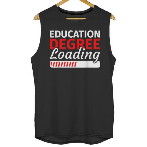 Education Major Shirts Teaching Degree Loading Graduation Unisex Tank Top - Best Gift Smart