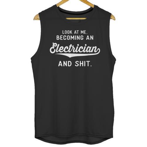 Electrician Graduation Men Women Electrical Unisex Tank Top - Best Gift Smart