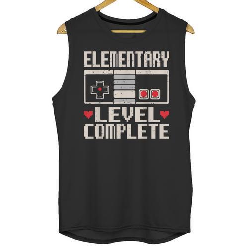 Elementary Level Complete Gamer Class Of 2025 Graduation Unisex Tank Top - Best Gift Smart