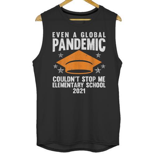 Elementary School 2021 Degree Graduation Graduate Unisex Tank Top - Best Gift Smart