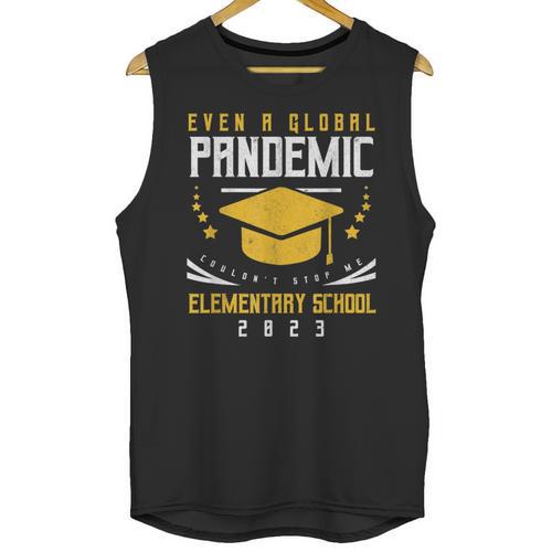 Elementary School 2023 Degree Graduation Graduate Unisex Tank Top - Best Gift Smart