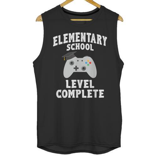 Elementary School Graduation Gamer Graduate Unisex Tank Top - Best Gift Smart