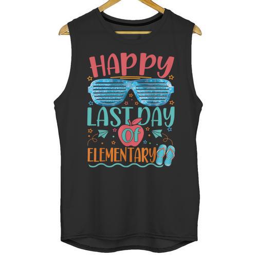 Elementary Teacher Student Graduation Last Day School Unisex Tank Top - Best Gift Smart