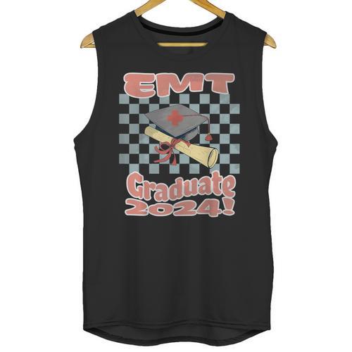 EMT Graduation Class Of 2024 Emergency Medical Tech Medic Unisex Tank Top - Best Gift Smart