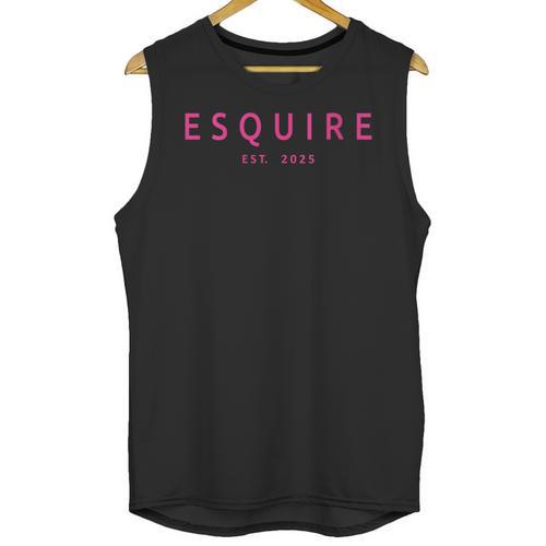 Esquire Est 2025 Women Lawyer Attorney Law School Graduation Unisex Tank Top - Best Gift Smart