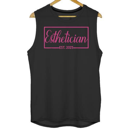 Esthetician Est 2025 Skin Care Specialist Graduation Unisex Tank Top - Best Gift Smart