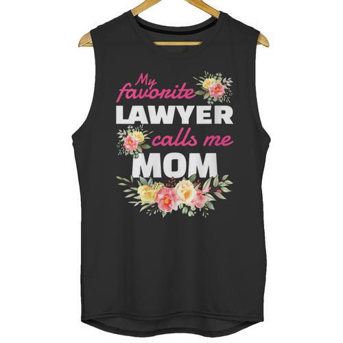My Favorite Lawyer Calls Me Mom Graduation Unisex Tank Top - Best Gift Smart
