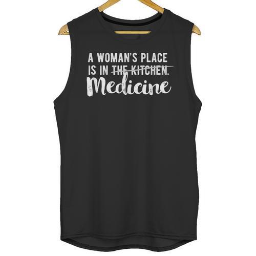 Female Doctor Shirt Rights Graduation Unisex Tank Top - Best Gift Smart