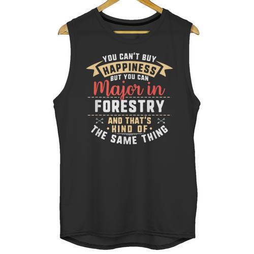 Forestry Major Student Shirt Graduation College Unisex Tank Top - Best Gift Smart