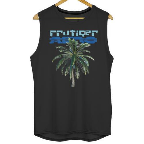 Frutiger Aero Palm Tree Y2k Aesthetic 2000s Trend Unisex Tank Top - Figerry