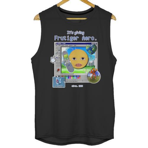 Frutiger Aero Y2K Meme Graphic 2000s Nostalgia Unisex Tank Top - Figerry