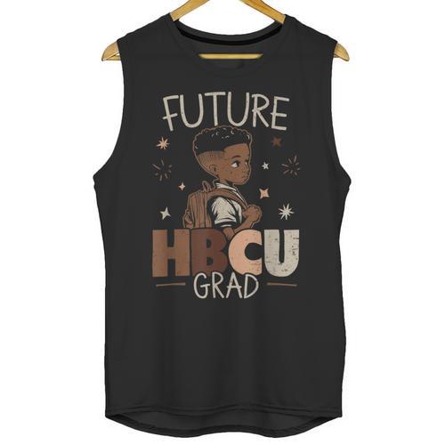 Future HBCU Grad Graduate Afro Boy College Graduation Unisex Tank Top - Best Gift Smart