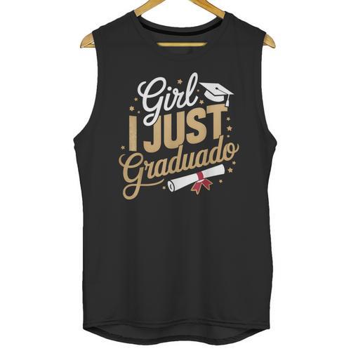 Girl I Just Graduated Spanish Grad Girls Graduation Unisex Tank Top - Best Gift Smart