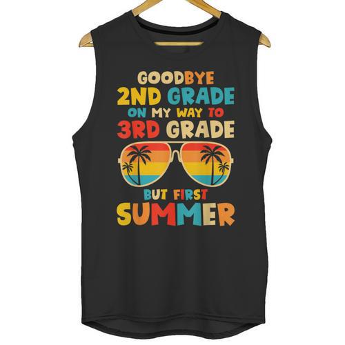 Goodbye 2nd Grade Graduation To 3rd Grade Hello Summer Kids Unisex Tank Top - Best Gift Smart