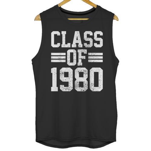 Graduation Class 1980 Unisex Tank Top - Best Gift Smart