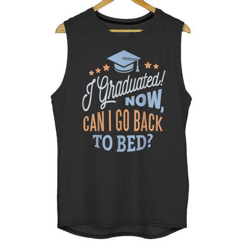 GRADUATION CLASS 2019 Now Back To Bed Senior Graduate Unisex Tank Top - Best Gift Smart