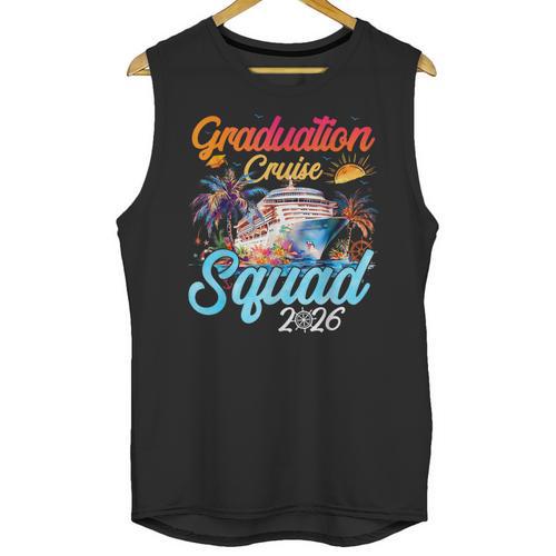 Graduation Cruise Squad 2026 Cruising Graduation Unisex Tank Top - Best Gift Smart