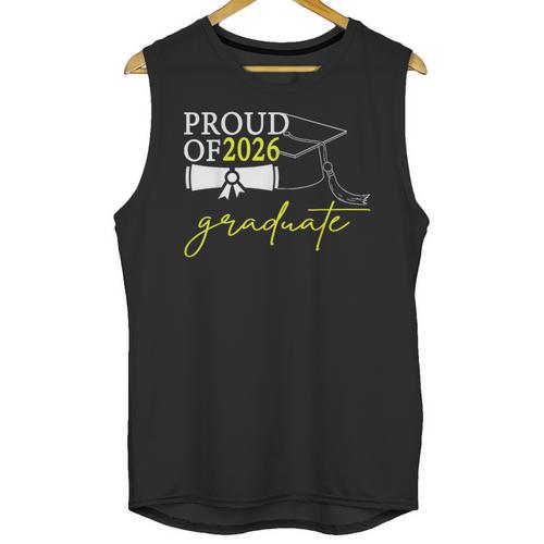 Graduation Decorations 2026 Proud Of 2026 Graduate Occaion Unisex Tank Top - Best Gift Smart