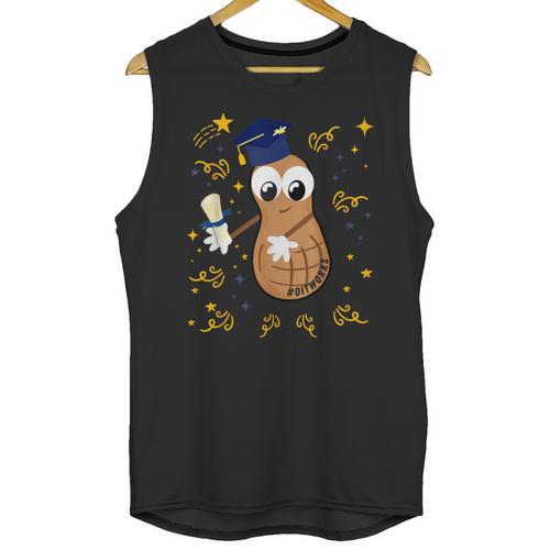 Graduation Flossing Peanut OIT Unisex Tank Top - Best Gift Smart