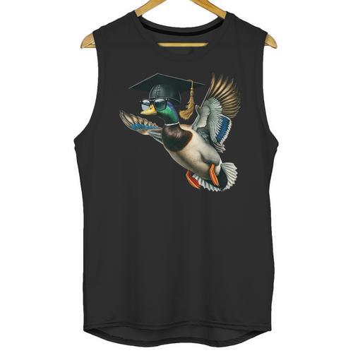 Graduation Mallard Duck Hunter Hunting Season Grad Hunting Unisex Tank Top - Best Gift Smart