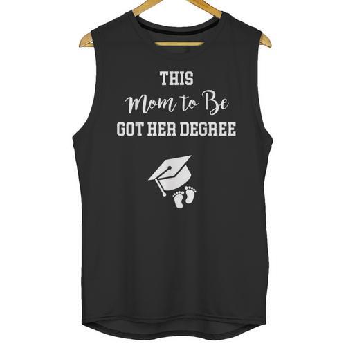 Graduation Pregnancy Announcement Shirt For Expectant Women Unisex Tank Top - Best Gift Smart