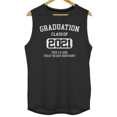Graduation For Him Her Senior Class Of 2021 Grad Unisex Tank Top - Best Gift Smart