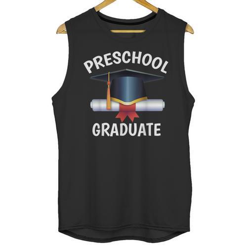 Graduation Shirt Preschool Graduate Tshirt Unisex Tank Top - Best Gift Smart