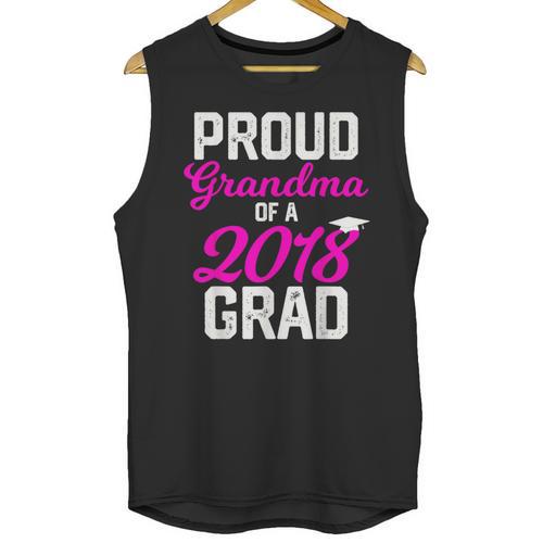 Grandma Graduation Shirt 2018 High School College Grad Unisex Tank Top - Best Gift Smart