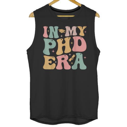Groovy In My Phd Era Doctorate Graduation Unisex Tank Top - Best Gift Smart