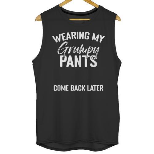 Grumpy Antisocials Sarcastic Quote For Introverts Unisex Tank Top - Raresse