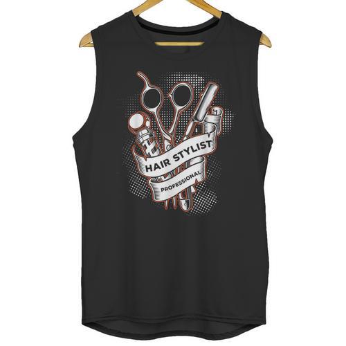 Hairdresser Gift Idea Graduation Tattoo Craft Hairstylist Unisex Tank Top - Best Gift Smart