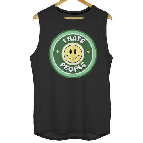 I Hate People Saying For Introverts Unisex Tank Top - Raresse