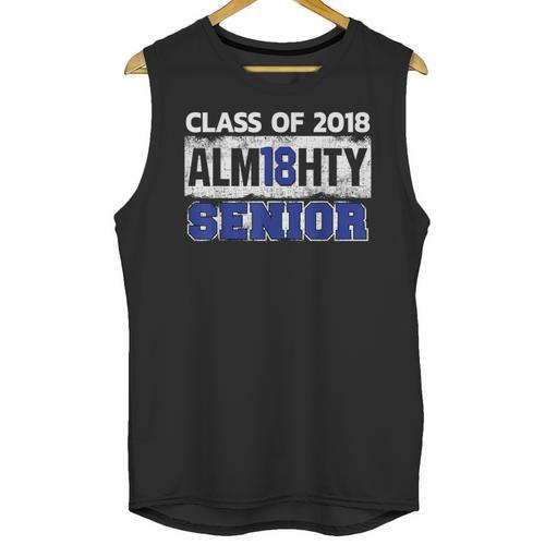 High School Graduation 2018 T-Shirt For Senior Alm18hty Unisex Tank Top - Best Gift Smart