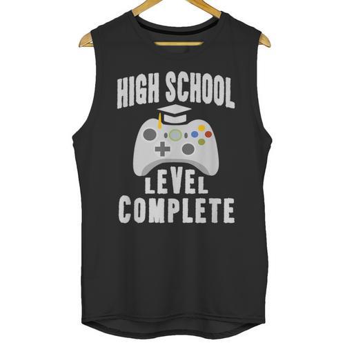 High School Graduation Shirt Gamer Graduation Unisex Tank Top - Best Gift Smart