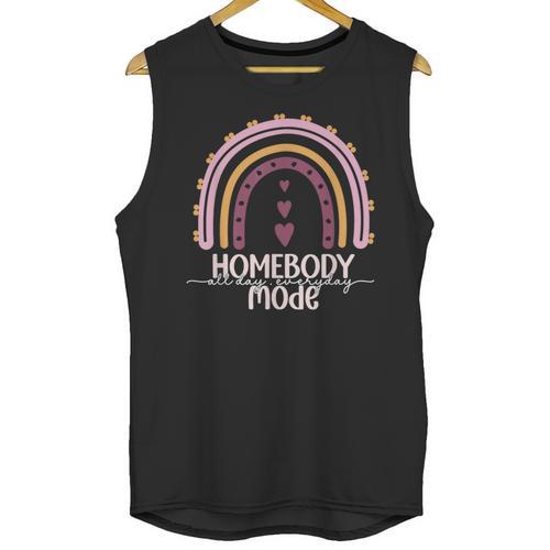 Homebody Introvert Homebody Mode Everyday Unisex Tank Top - Raresse