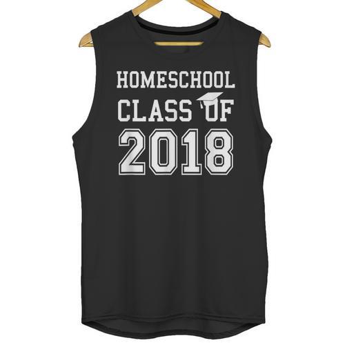 Homeschool Graduation Shirt Class Of 2018 T Shirt Unisex Tank Top - Best Gift Smart